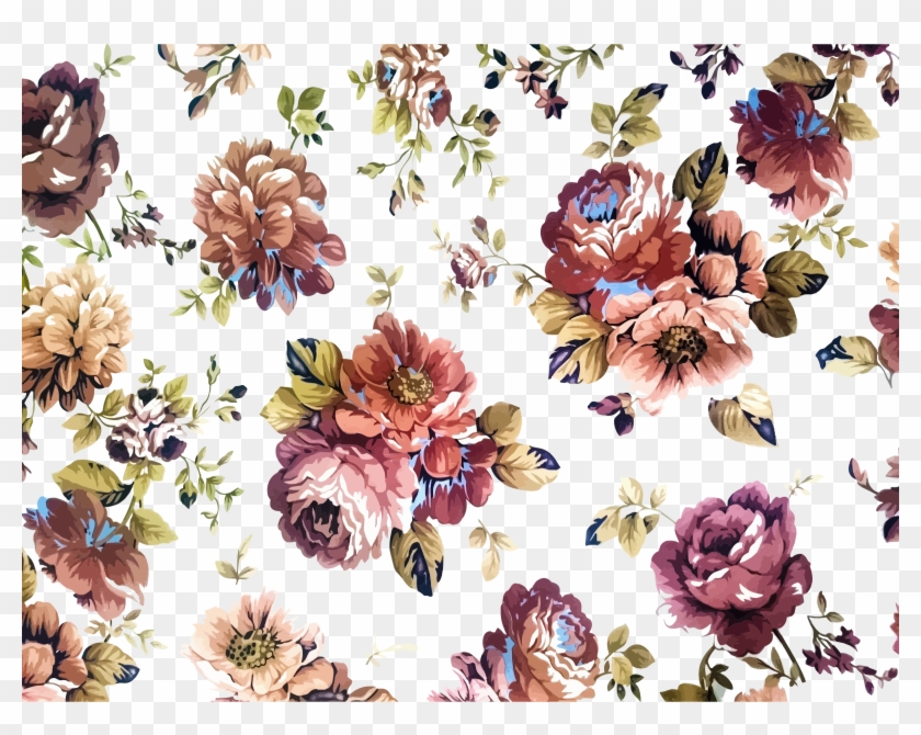 This Free Icons Png Design Of Vintage Floral Texture Clipart #150257