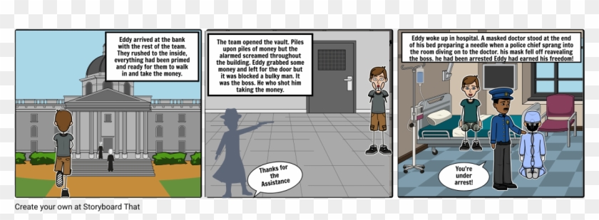 The Robbery - Cartoon Clipart