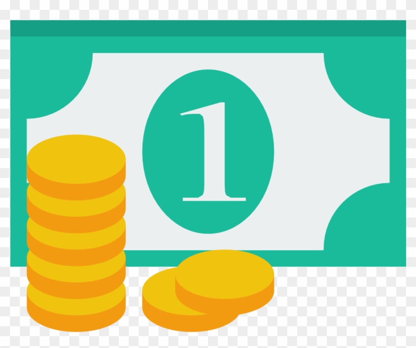 Money Png Icon - Money Flat Icon Png Clipart #150391