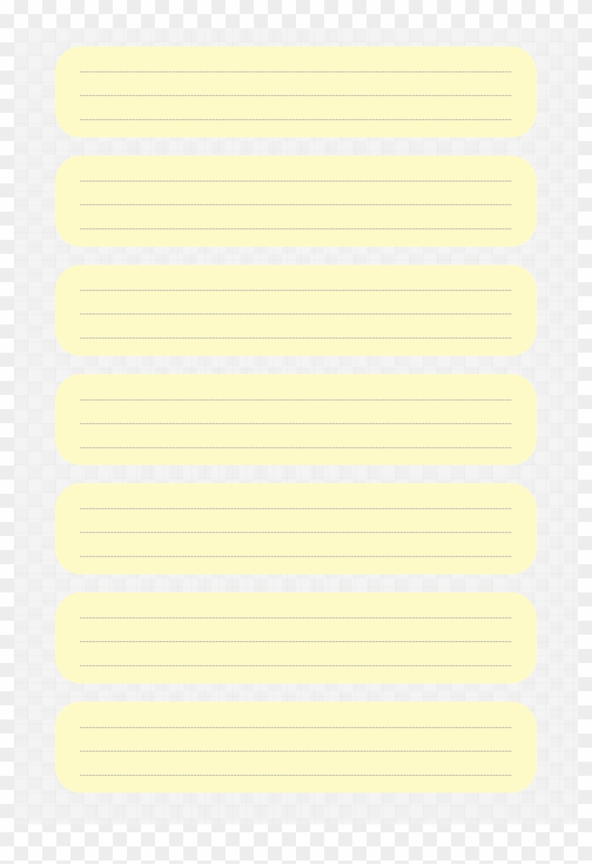 Click Here To Download 7 Plain Wide Yellow A4 Book - Plastic Clipart