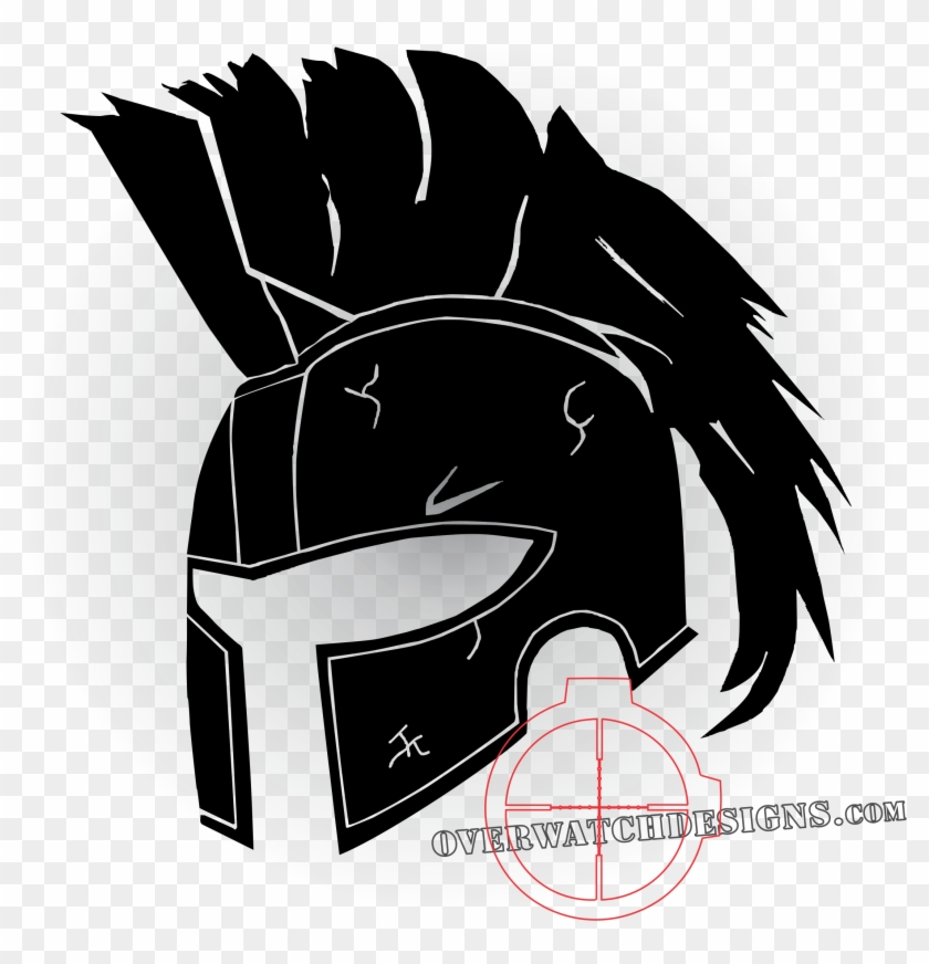 Warrior Helmet - Sparta Helmet Png Transparent Clipart