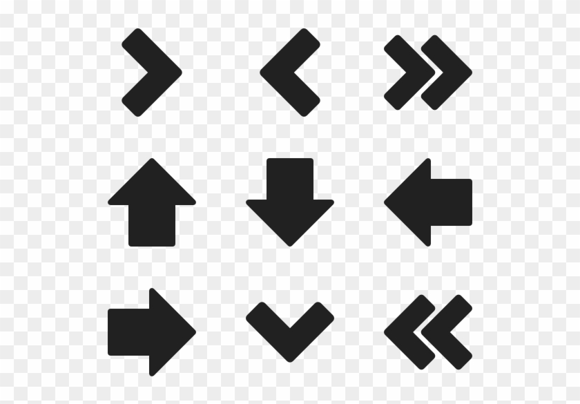 Arrows Kit - Arrow Icon Clipart #150731