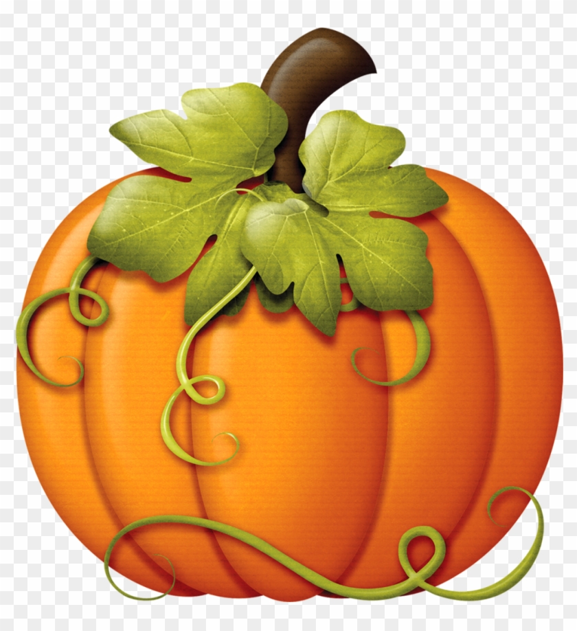 This Is Clipart But Is A Good Pic For A Fancy Pumpkin - Fall Pumpkin Clipart - Png Download #150771