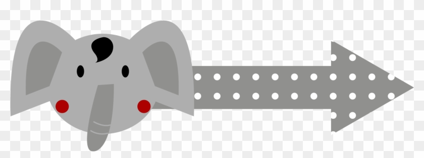 Cartoon Cute Animal Elements Arrows Png And Vector - Cartoon Clipart