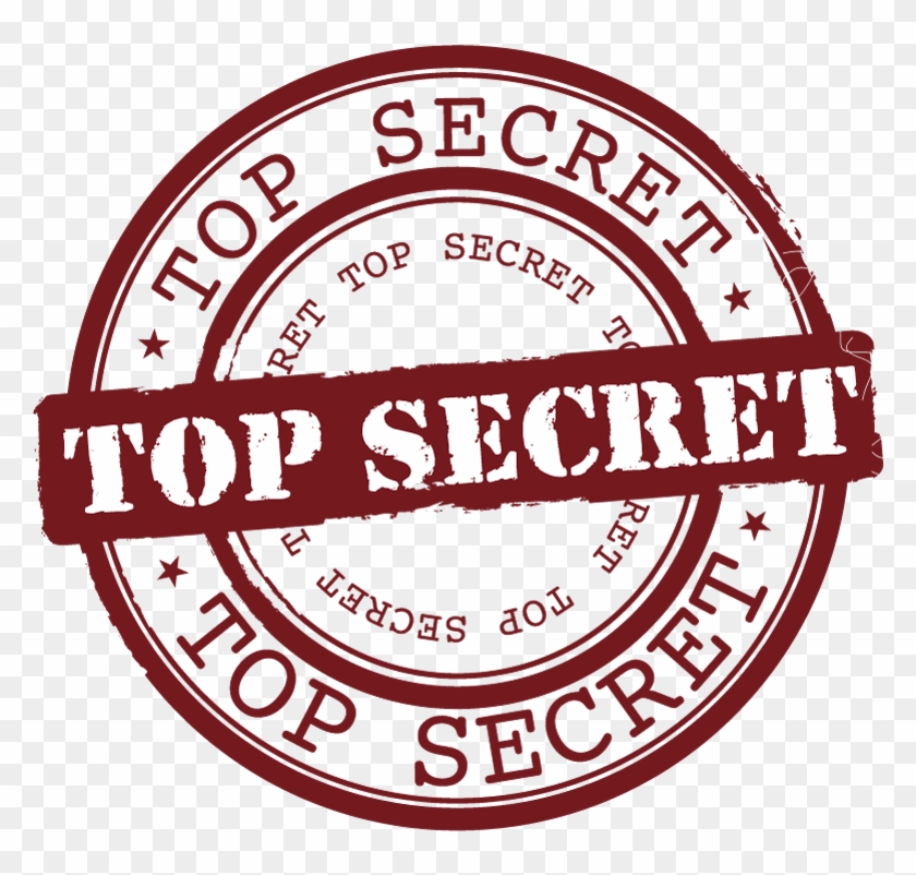 Top Secret Png - Top Secret Stamp Clipart #150900