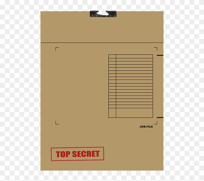 Dossier Top Secret Png - Plan Clipart #151029