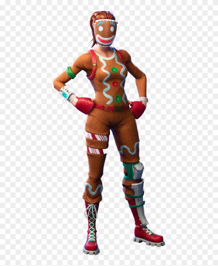 Fortnite Ginger Gunner - Fortnite Gingerbread Skin Png Clipart