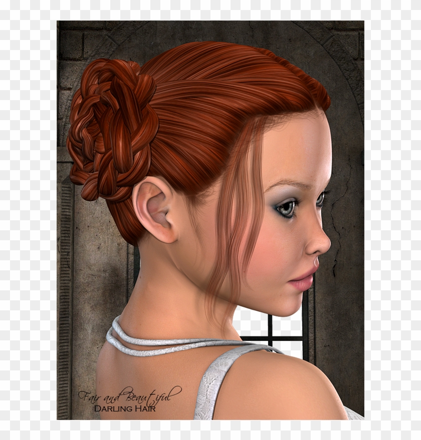Fair & Beautiful For Pure Hair Darling - Red Hair Clipart