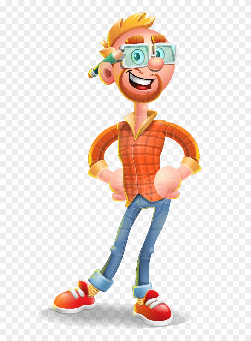 Sean Ginger - Ginger Cartoon Character Clipart