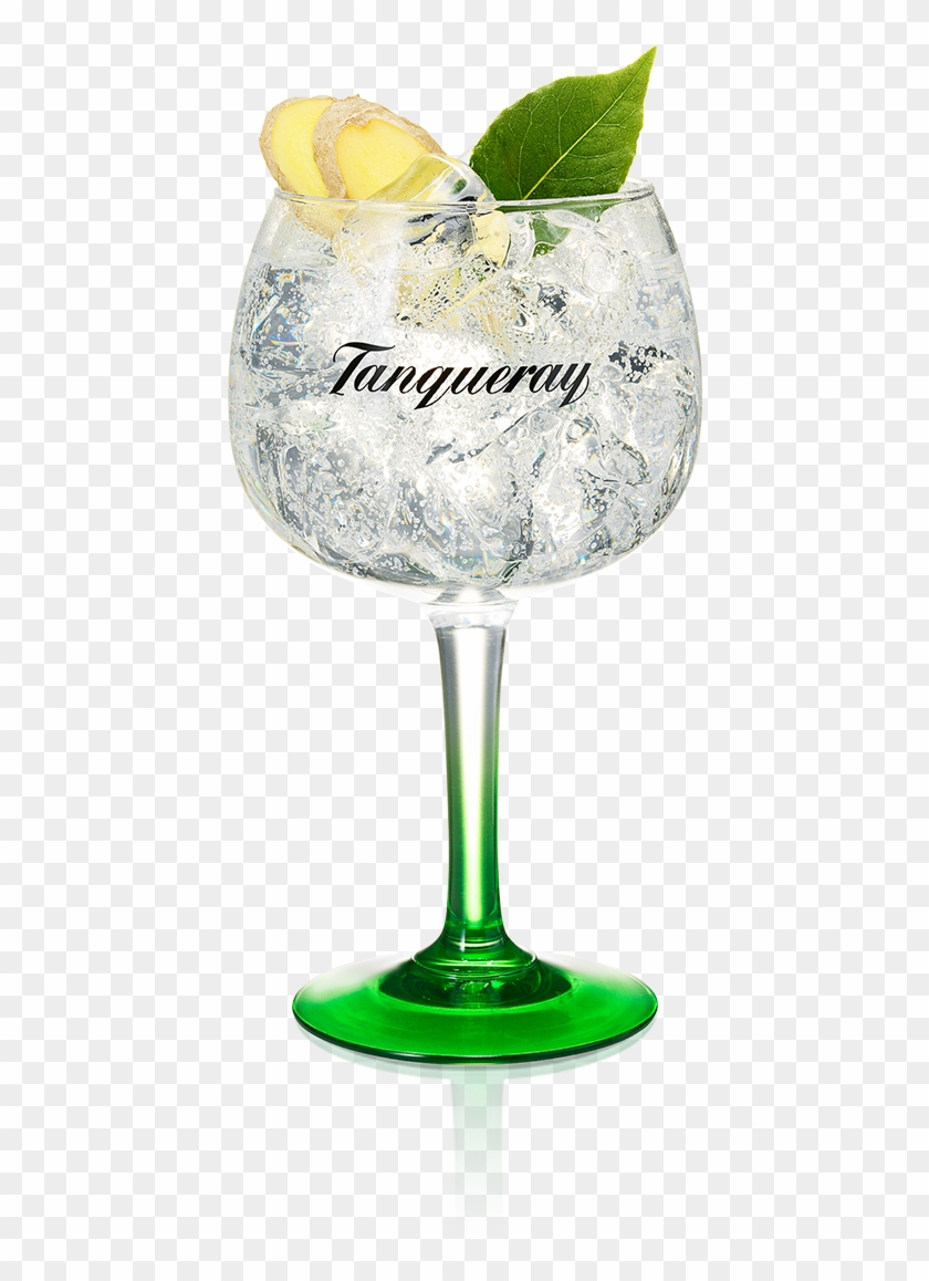 Tanqueray Gin & Tonic With Ginger And Bay Leaf - Tanqueray Gin Tonic Clipart #152413