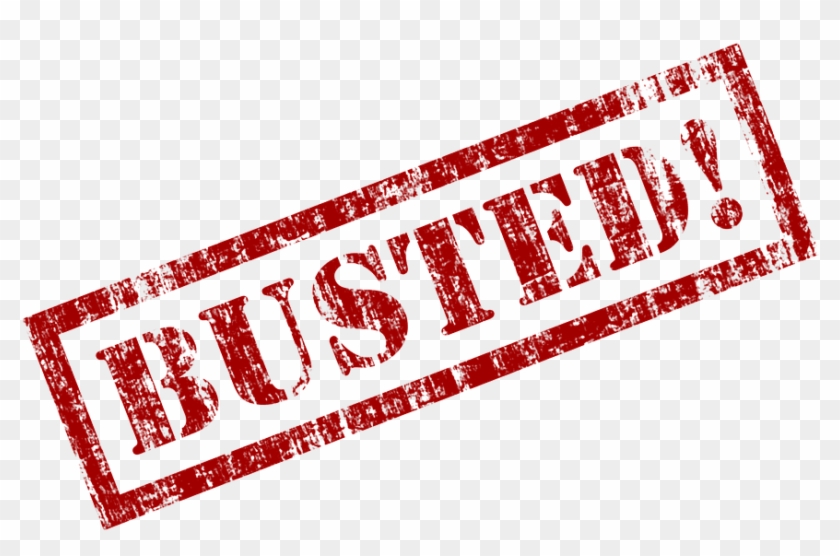 Busted Png - Myth Busted Clipart #152474