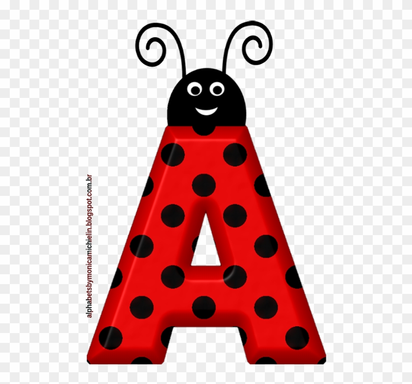 Joaninha Alfabeto Png - Imagenes De Letras De Lady Bug Clipart #152503
