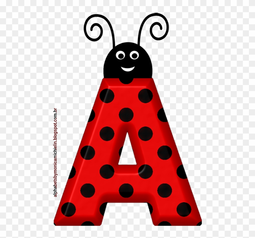 Joaninha Alfabeto Png - Imagenes De Letras De Lady Bug Clipart