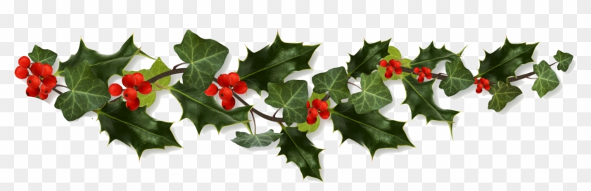 Holly Border Png Clip Art Transparent Stock