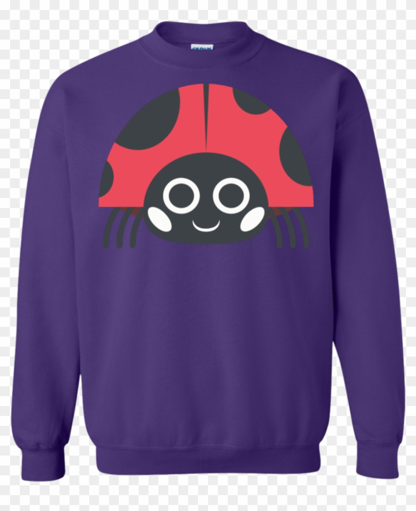 Lady Bird Emoji Sweatshirt - Sweatshirt Clipart #152875