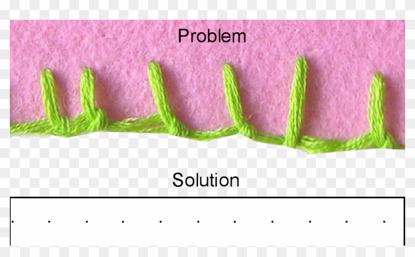 Stitches - Sew Blanket Stitch Clipart