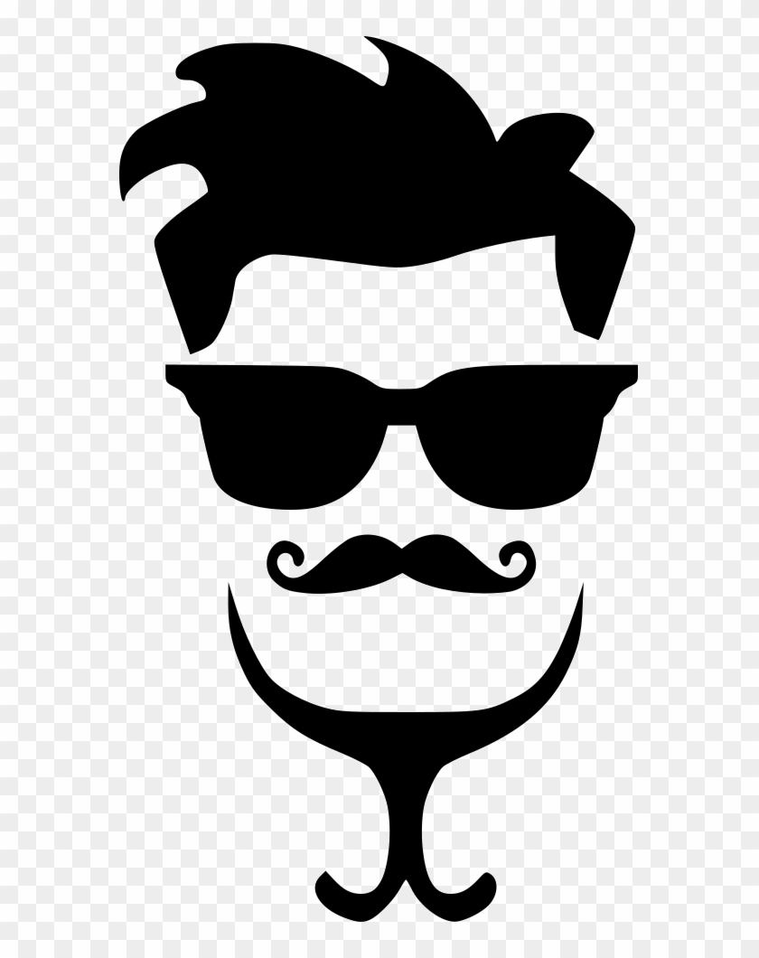 Hipster Glasses Png - Hair Style Clip Art Png Transparent Png #152940