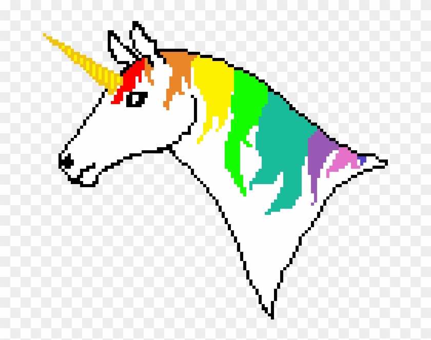 Unicorn Head - Illustration Clipart #153064