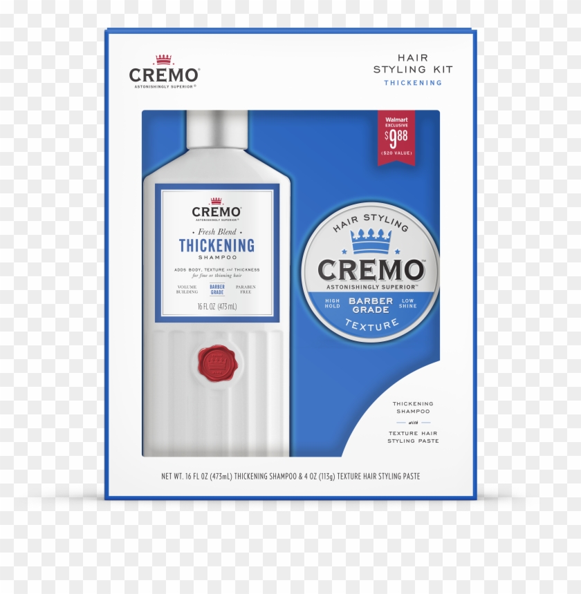 Cremo Hair Styling Kit - Cremo Company Clipart #153111