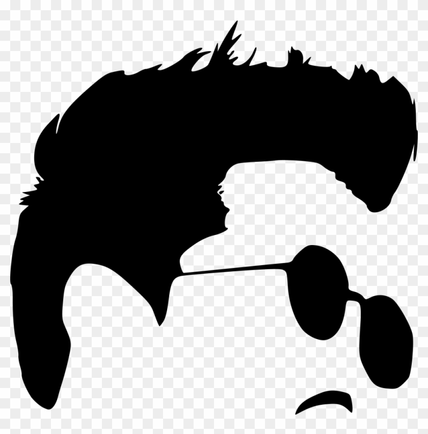 Free Download - Sunglasses Silhouette Png Clipart #153258