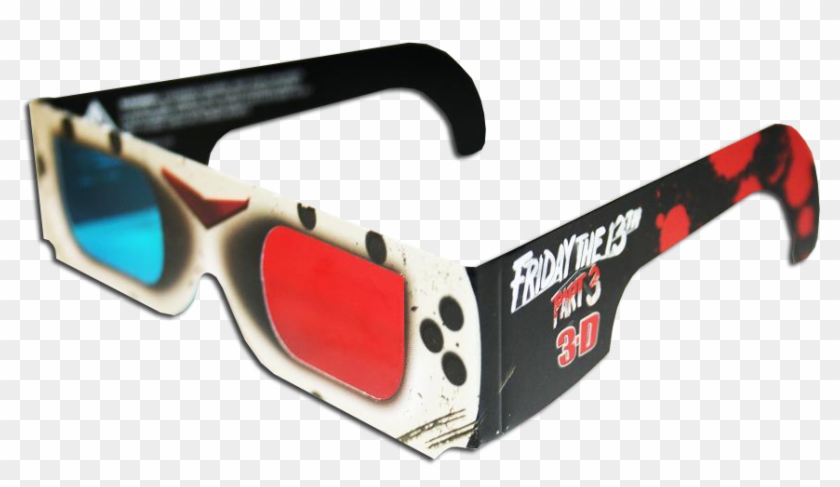 Friday The 13th 3d Glasses - Wood Clipart