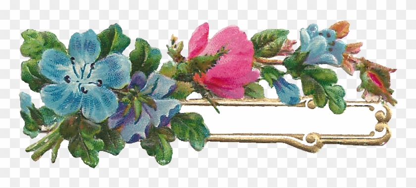 Free Digital Flower Label Design - Artificial Flower Clipart #153451