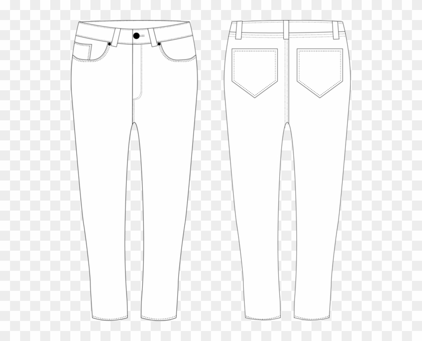 Percy Boyfriend Jeans - Board Short Clipart
