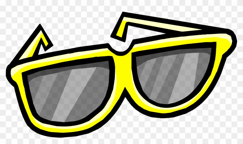 Clipart Sunglasses File - Yellow Sunglasses Clipart - Png Download