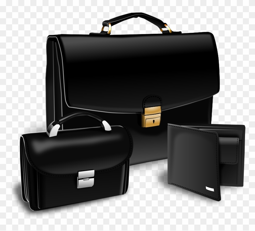 Briefcase, Purse, Suitcase, Portfolio, Attache Case - Suitcase Purse Clipart #153655