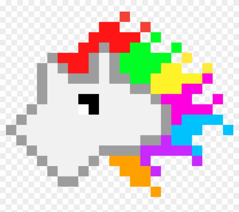 Unicorn - Mario Kart Banana Pixel Clipart #153738