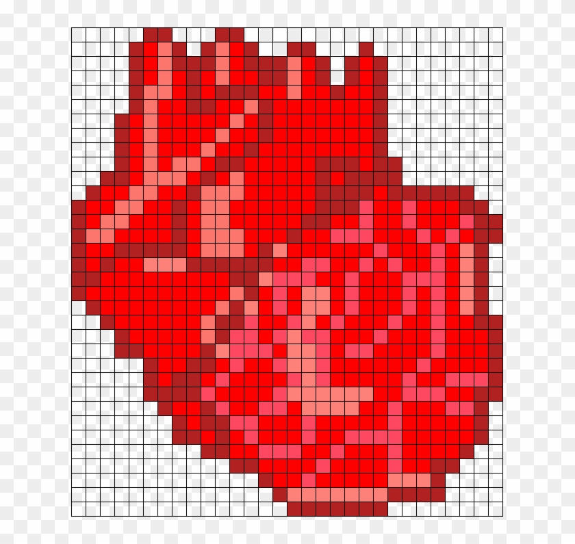Human Heart Perler Bead Pattern / Bead Sprite - Perler Bead Real Heart Clipart