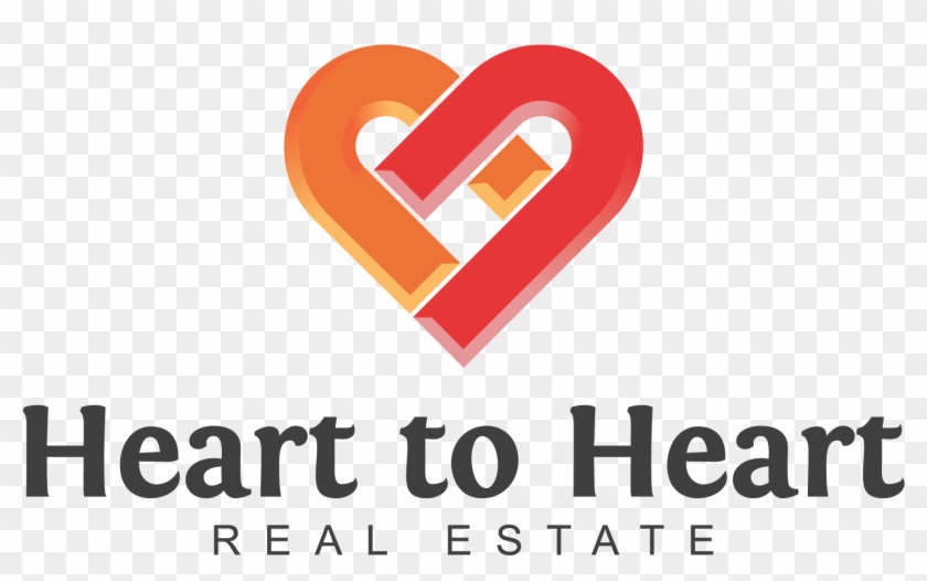 Heart To Heart Real Estate - Graphic Design Clipart #153875
