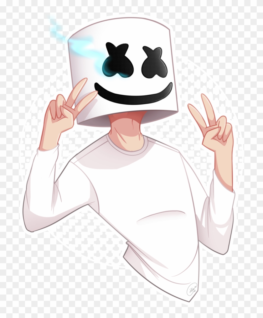 Thumb Image - Cartoon Marshmello Clipart #154281