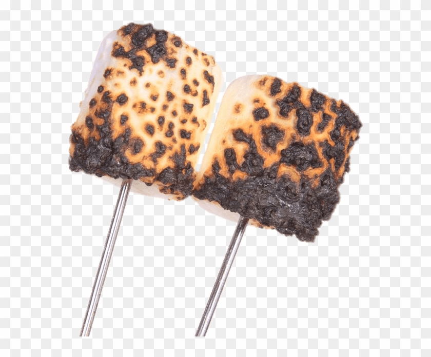 Burnt Marshmallows On Stick - Marshmallow On A Stick Transparent Clipart
