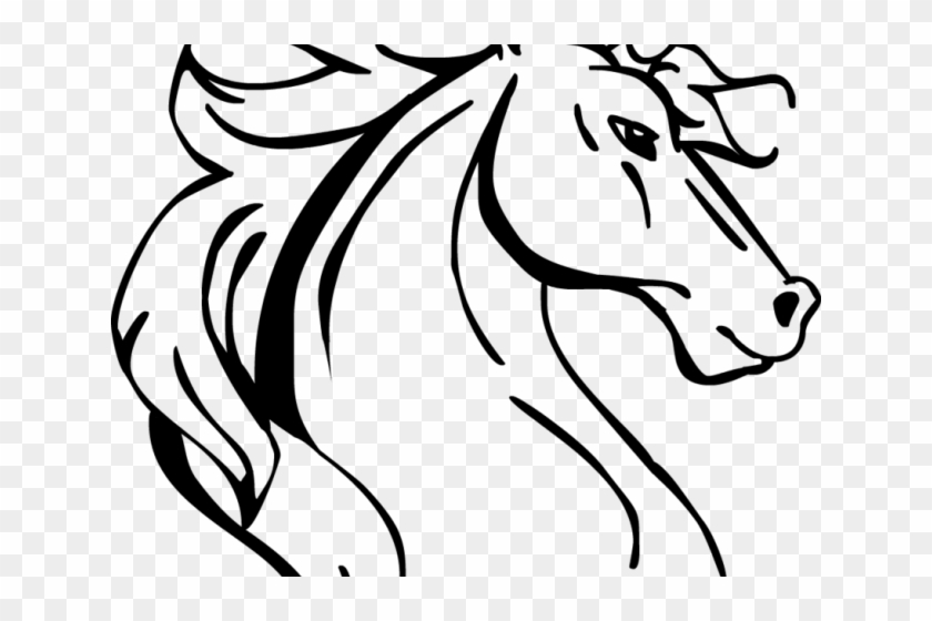 Original Drawing Of A Unicorn Head Clipart (#154375) PikPng