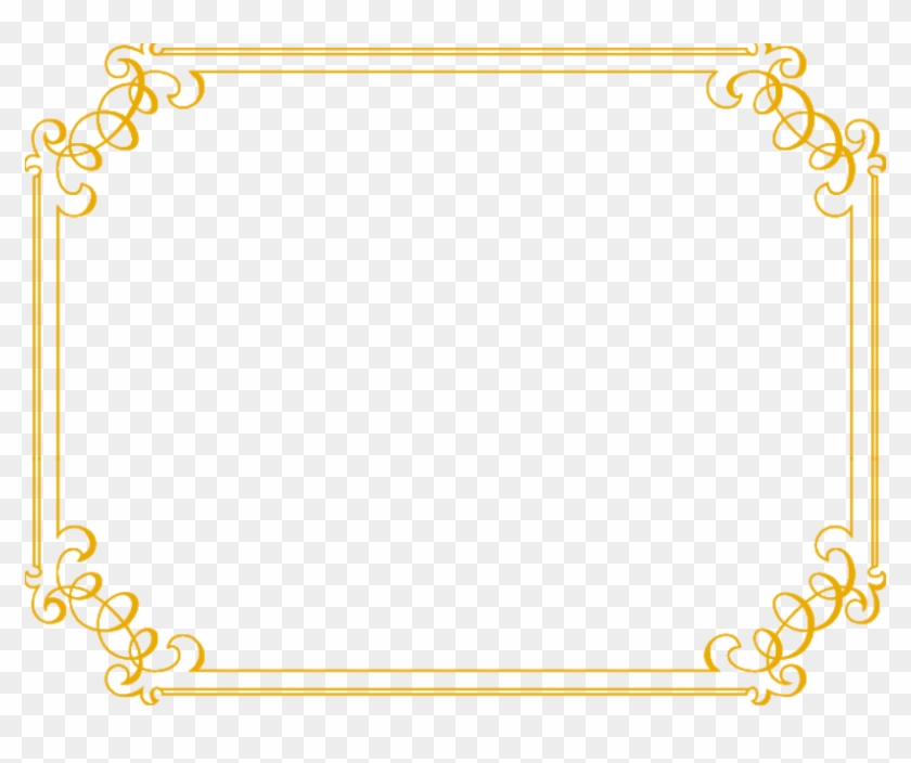 Fancy Borders Png - Fancy Border Transparent Border Clipart #154534