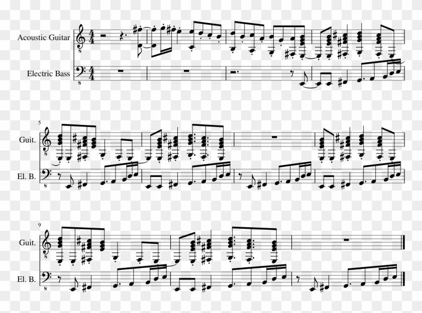 To Be Continued Png - Sheet Music Clipart #154710