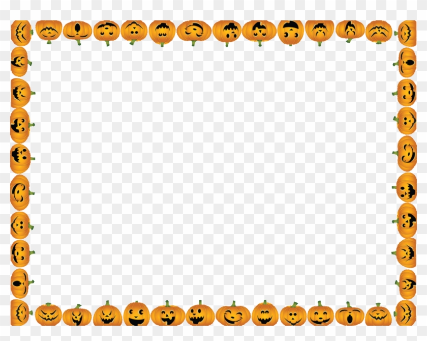 Halloween Border Png High-quality Image - Halloween Border For Word Clipart #154812