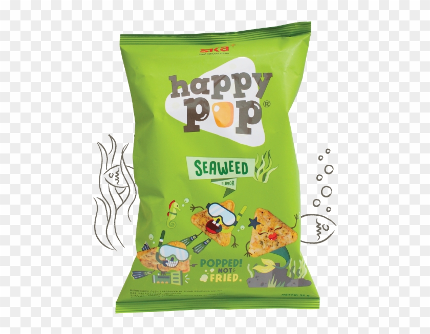 Get The Happiness - Happy Pop Seaweed Clipart #155234