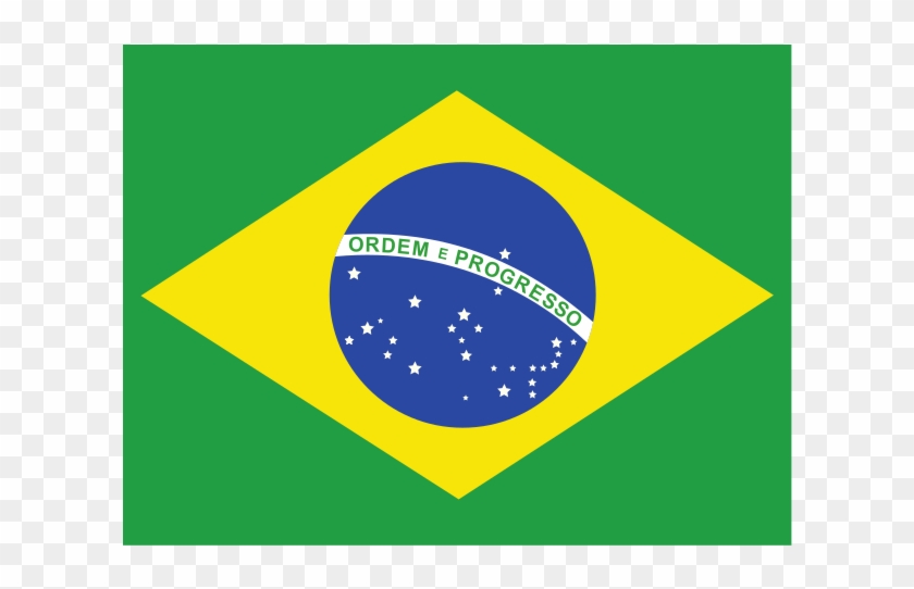 Flag Of Brazil Logo Png Transparent - Brazil Flag Clipart