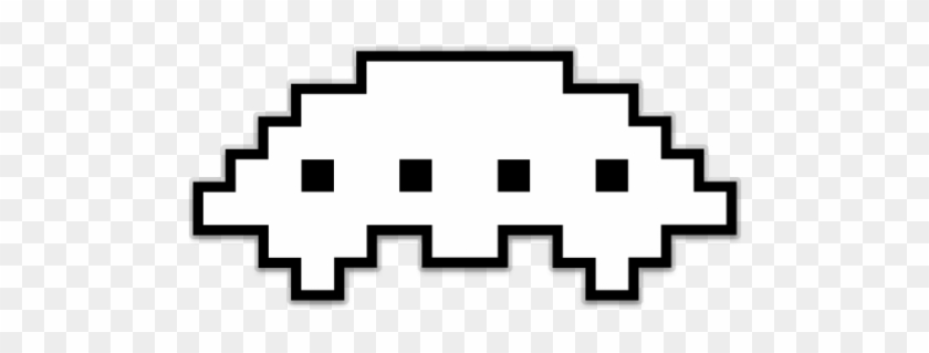 Space Invaders Alien Png High-quality Image - Non Verbal Reasoning Odd One Out Clipart