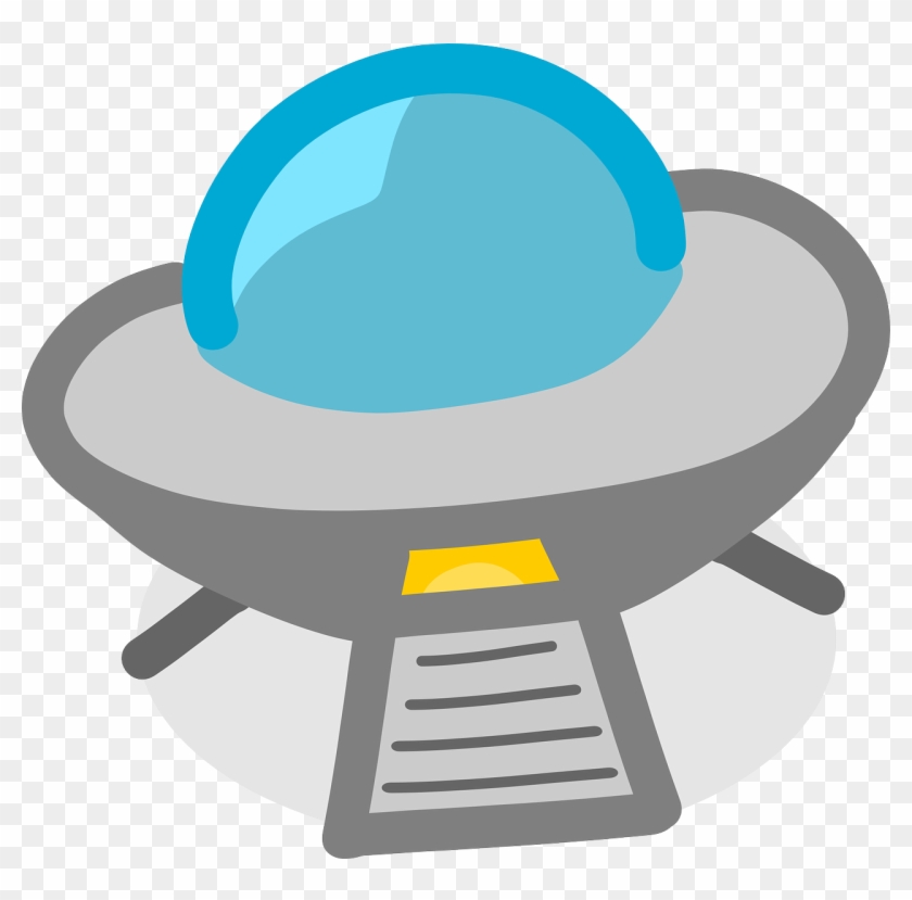 Ufo Flying Saucer Cosmic - Space Cartoon Transparent Background Clipart