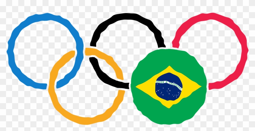 Circles Olympics Olympic Games - Olympic Games Global Partner Clipart
