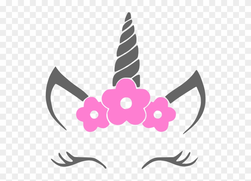 Unicorn Lovers Will Flip For This Sweet Unicorn Face - Unicorn Face Svg Clipart #155691