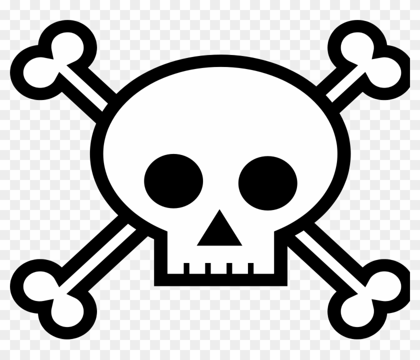 Vector Library Stock Free Pirate Transparent Images - Skull And Crossbones Vector Clipart #155709