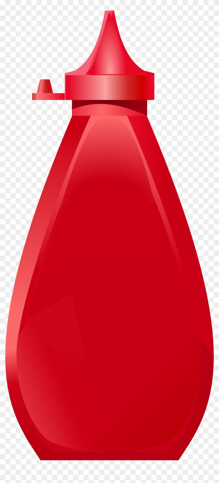 Ketchup Transparent Png Clip Art Image - Ketchup Bottle Transparent Png