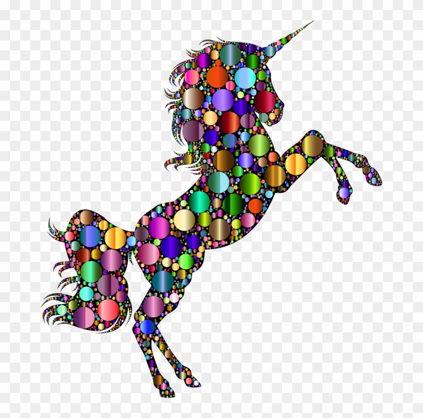 Horse Unicorn Silhouette Legendary Creature Computer - Pink And Purple Unicorn Clipart