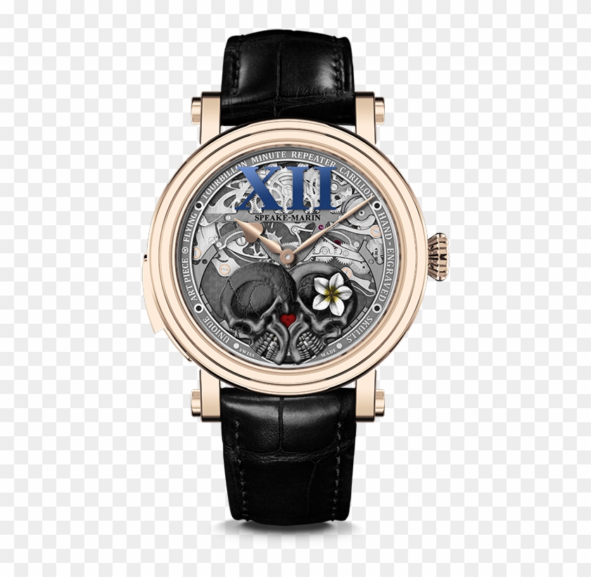 Flying Tourbillon Minute Repeater Carillon - Speake Marin Crazy Skulls Clipart #155933