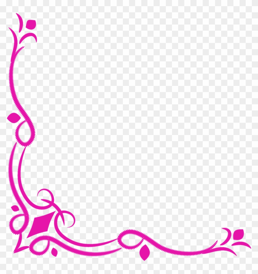 Corner Border - Page Border Corner Png Clipart #156094