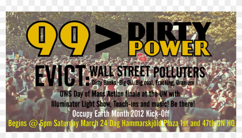 This Saturday, An Affinity Group Of The Occupy Movement - Poster Clipart #156172